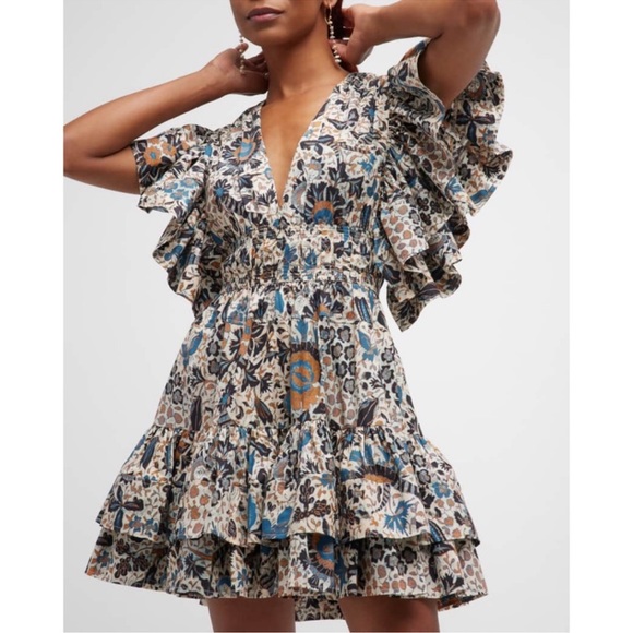 Ulla Johnson Dresses & Skirts - NWT ULLA JOHNSON Kiri Tiered Mini Dress - Size 0